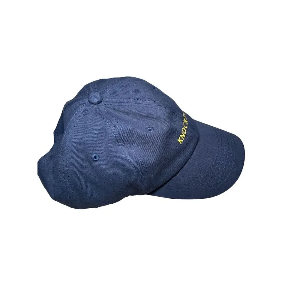 Unisex Navy Blue Baseball Cap with 